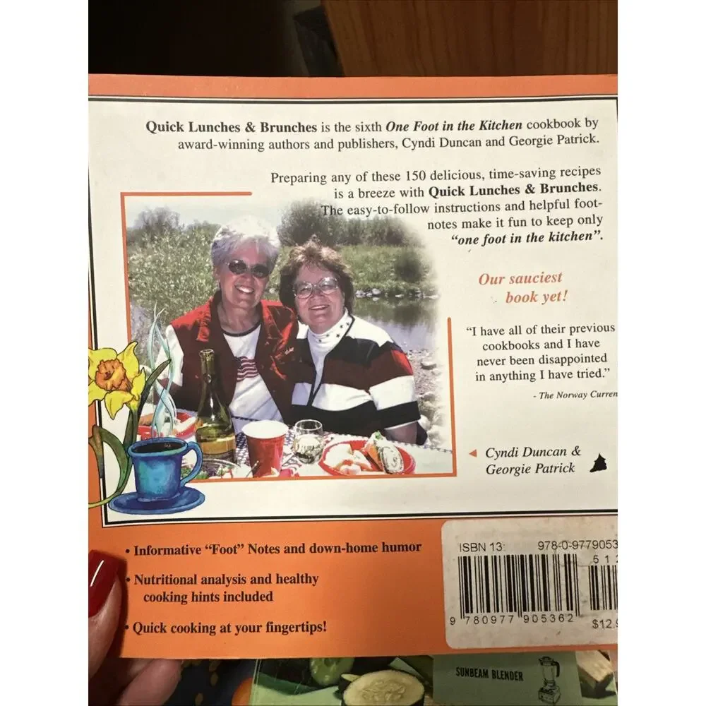 One Foot in‎ the Kitchen Cookbooks Quick Lunches and Brunches by Georgie Patrick